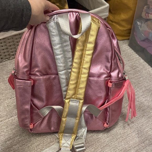 STATE Metallic Pink Backpack - Picture 2 of 2